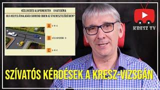 Beugratós kérdések a KRESZ-vizsgán