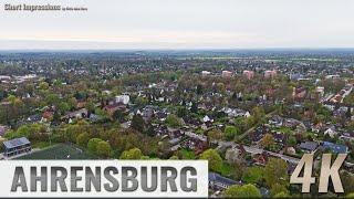 Ahrensburg Germany Innenstadt - Sportstadion Stormarnplatz- Klaus-Groth-Straße - 4K UHD - 0129