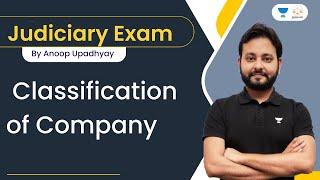 Classification of Company  Anoop Updahyay Linking Laws