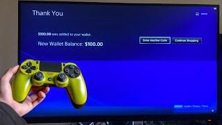 How to get free PSN CODE on PS4 *Unpatched*