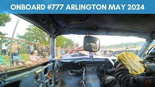 Onboard #777 Arian Vorkink - Unlimited Bangers BWS Round 5 Arlington Stadium 18-5-2024