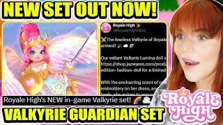 NEW VALKYRIE SET IS OUT NOW New Royale High ANNOUNCEMENT Everything You Need To Know  Roblox