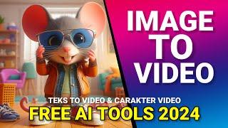 Cara Membuat Foto Menjadi Video - Image to Video free Ai tool 2024