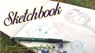 Sketchbook Little Chipmunks