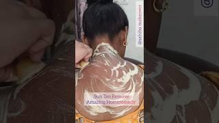 Neck Cleaning TipsSunTan Remove Homeremedy ll #skincare #tanremove #ytshorts #beatytips #viralvedio