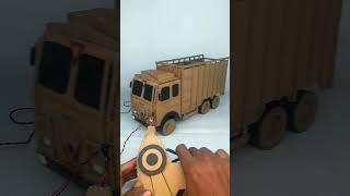 Cardboard Tata Truck #shorts #tatatruck #tranding #cardboardprojects