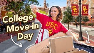 College Move-In Day VLOG USC Sophomore Year Dorm Decorating + Mini Tour