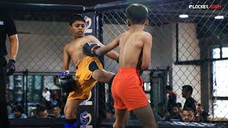 Subham Singh vs. Jay Patil  Kids K1 Kickboxing Fight  Warriors Dream Series 7