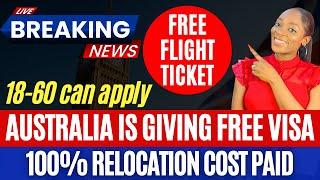 GOOD NEWS Get Paid $135000 to move to AUSTRALIA  Free Flight Accommodation  No Age Limit