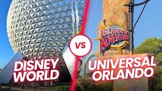 Disney World vs Universal Orlando Epic Showdown