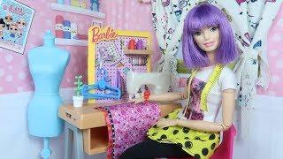 Barbie Leyla ile Barbie Evi Eşyası Dikiş Seti Eğlencesi Zepin Oyuncakları