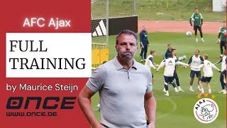 AFC Ajax - full training by Maurice Steijn