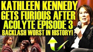 KATHLEEN KENNEDY FREAKS OUT AFTER ACOLYTE EPISODE 3 BACKLASH IS THE WORST IN HISTORY FOR DISNEY