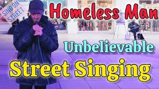 Homeless Mans Unbelievable Street SingingBoyz II Men - End Of The Road