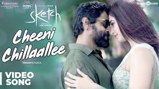 Sketch  Cheeni Chillaallee Video Song  Chiyaan Vikram Tamannaah  Vijay Chandar  Thaman S