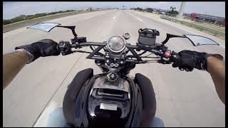 Yamaha Vmax 1700 Test Drive Max speed on 1.St Gear