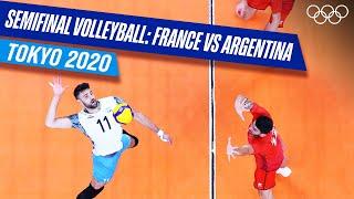 Mens Volleyball SEMIFINAL #tokyo2020 - France  vs Argentina 