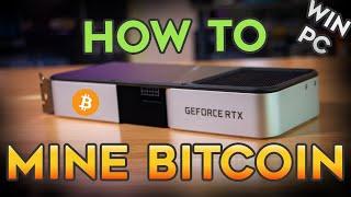 How to Mine Bitcoin on PC in 2021 Beginners Quick Start Guide  Overclocking Basics