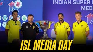 #ISLMediaDay - Hyderabad FC at the Indian Super League Media Day in Bengaluru