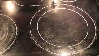 How to clean your glass cooktop using baking soda