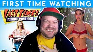 Fast Times at Ridgemont High 1982 Movie Reaction  FIRST TIME WATCHING