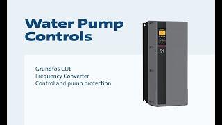 Grundfos CUE Controller.Lifting water system settings