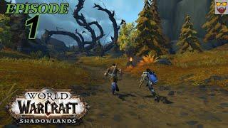 Lets Play WoW - SHADOWLANDS - New Character Leveling - Part 1 -   Gameplay Walkthrough
