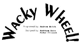 Wacky Wheel Gameplay - Old Macintosh Game