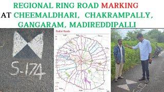 Live Update about Regional Ring Road Villages and Survey Markings near Shankarpally Cheemaldhari