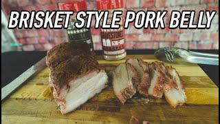 How to Smoke a Brisket Syle Pork Belly