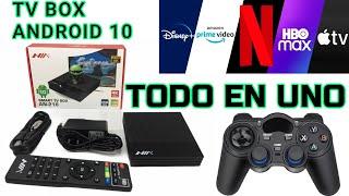 TV BOX ANDROID 2024 JUEGOS Y APLICACIONES DE STREAMING.