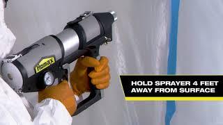 Homax® TexPro™ Spraying the Texture