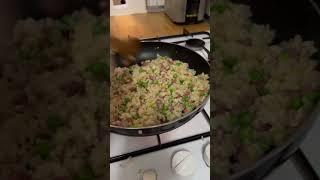 Tasty fried Rice #ofw #trending #cookingwithoutlooking #totallyblind #viral#pinay#short