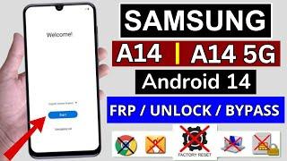 Samsung A14  A14 5G Frp Bypass Android 14 Without PC  Samsung SM-A146B Google Account Bypass