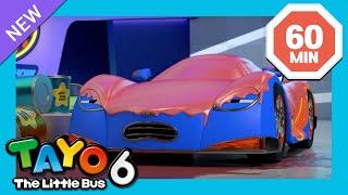 Tayo S6 EP16-20 Compilation  An Amazing Picnic and more 60 mins  Tayo the Little Bus