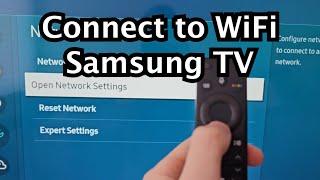 How to Connect to WiFi on Samsung Smart TV