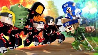 Minha MELHOR AMIGA vs AKATSUKI  MINECRAFT TESTA MOBS