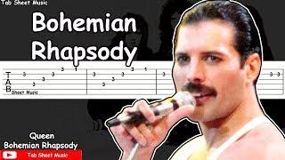 Queen - Bohemian Rhapsody Guitar Tutorial