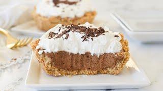 French Silk Pie for Two  Small Batch Dessert