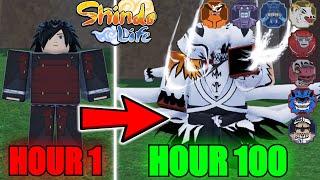 Spending 100 Hours Obtaining Every GEN 3 TAILED SPIRIT In Shindo Life...Roblox