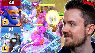 PROs make SUPER BOWLER look INSANE in Tournament Matches Clash of Clans