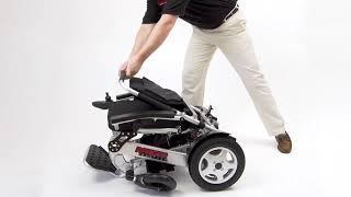 Porto Mobility Lightweight Power Wheelchairs - How to Fold and Unfold Ranger Quattro XL