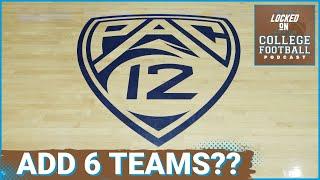 REPORT Pac-12 realignment to EXPAND to 8 teams--is that enough? l College Football Podcast