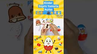 Kinder Sürpriz Yumurta #shorts #asrm #kinderjoy #sürprizyumurta prizyumurta #toybox #eggs #kinder