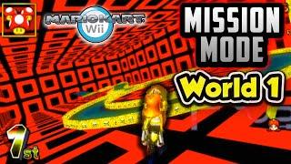 Mario Kart Wii - MISSION MODE Level 1