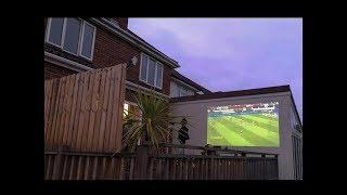 I created my own 250 Outdoor Cinema for less than you think