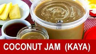 Coconut jam kaya- how to make it at home