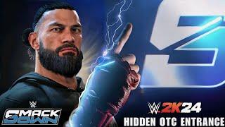 Roman Reigns Hidden OTC Entrance wTheme & GFX Pack  WWE2K24 Patch 1.17