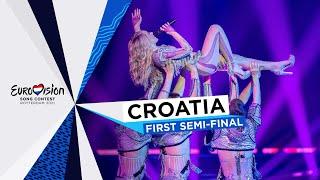 Albina - Tick-Tock - LIVE - Croatia  - First Semi-Final - Eurovision 2021