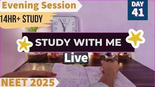 5 Hour NEET STUDY LIVE STUDY WITH ME Daily to CRACK NEET 2025 NEET Prep Live #livestudywithme